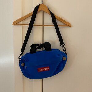 RARE SUPREME sunbrella waist shoulder bag blue SS/09